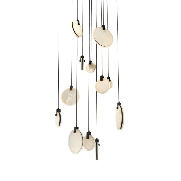 PANISH 12LT MARBLE PENDANT BLACK