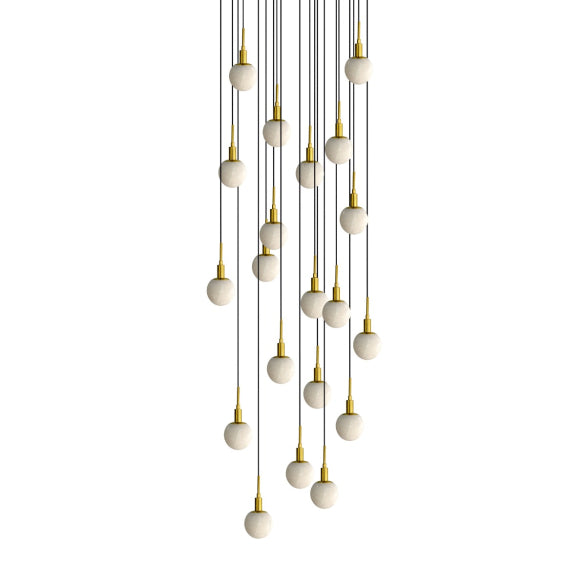 PANISH MARBEL 20LT GOLD PENDANT