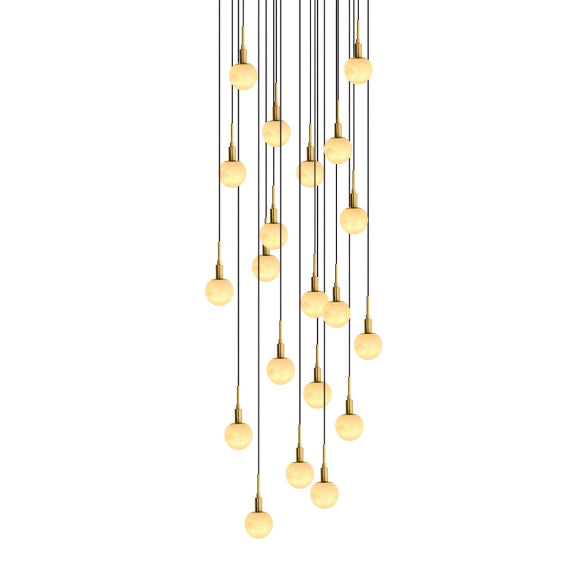 PANISH MARBEL 20LT GOLD PENDANT