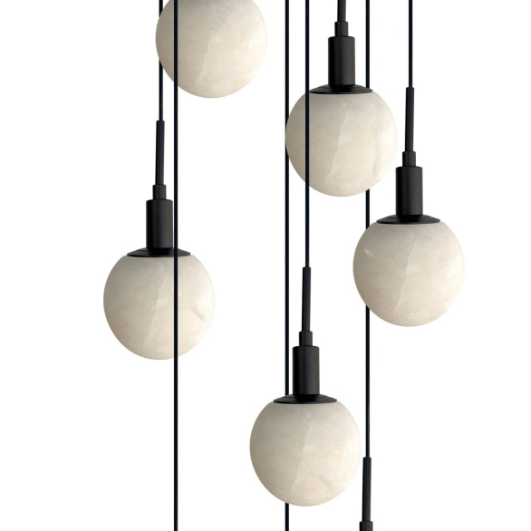 PANISH MARBEL 10LT BLACK PENDANT