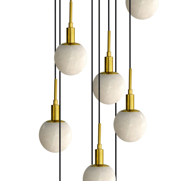 PANISH MARBEL 20LT GOLD PENDANT
