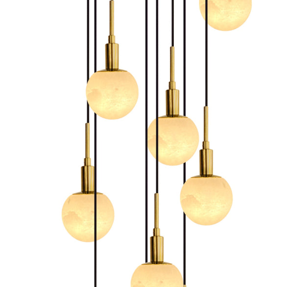 PANISH MARBEL 10LT GOLD PENDANT