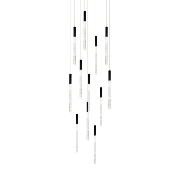 RAINDROP 12LT BLACK PENDANT