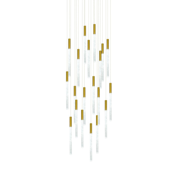 RAINDROP 20LT GOLD PENDANT