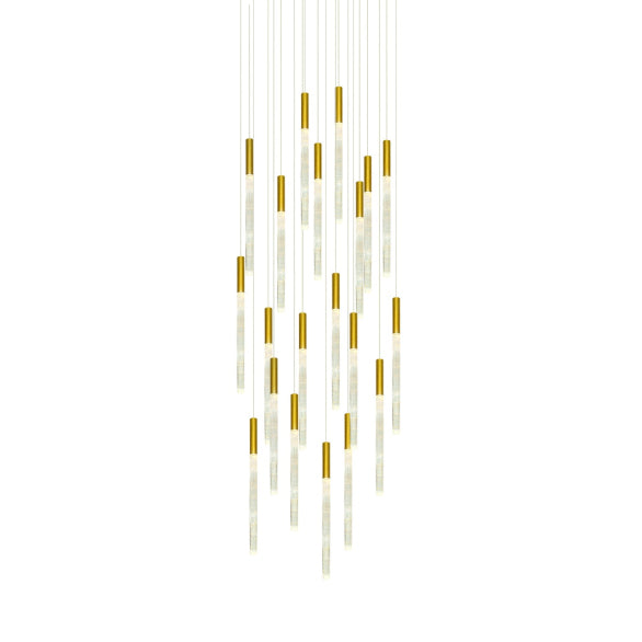 RAINDROP 20LT GOLD PENDANT