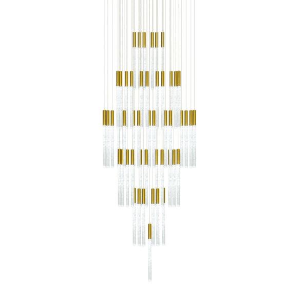 RAINDROP 52LT GOLD PENDANT