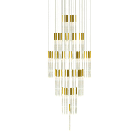 RAINDROP 52LT GOLD PENDANT