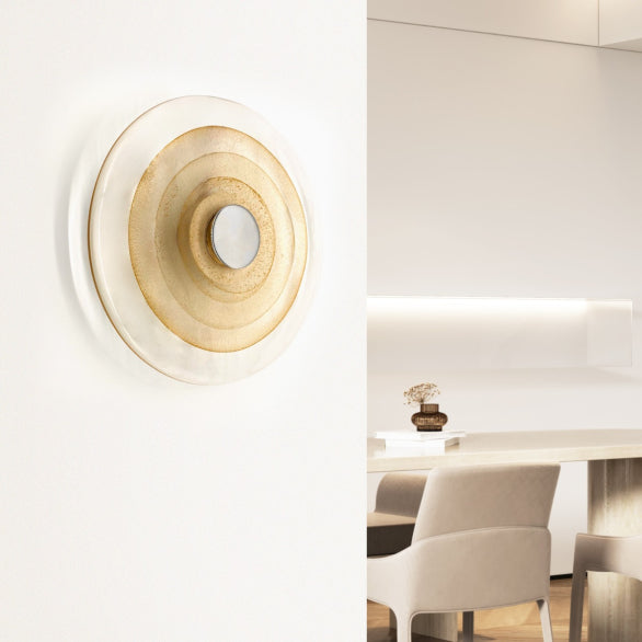 SWIRL WALL LIGHT 250 CHROME