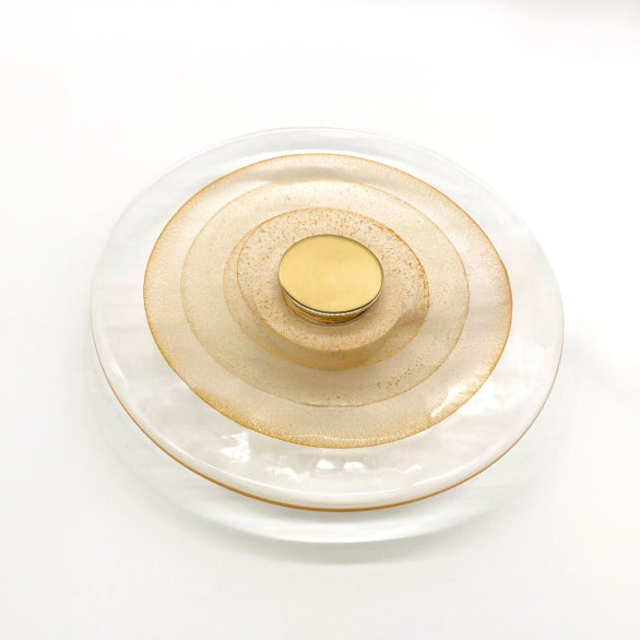 SWIRL WALL LIGHT 350 BRASS
