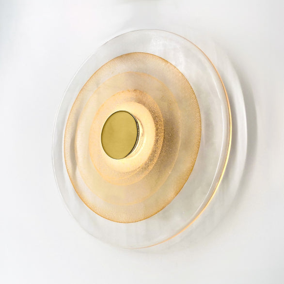 SWIRL WALL LIGHT 350 BRASS