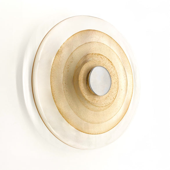 SWIRL WALL LIGHT 350 CHROME