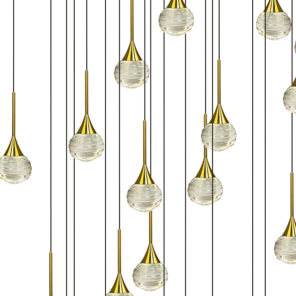 TOFFEE 55LT GOLD PENDANT