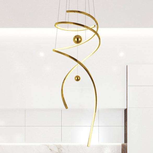 TORNADO 600 GOLD PENDANT