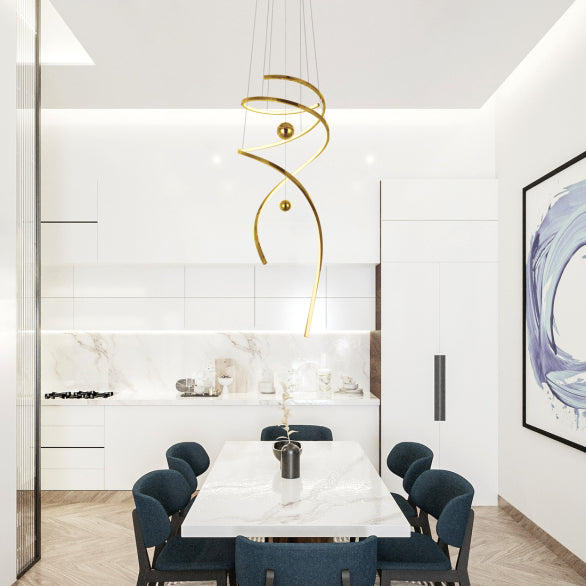 TORNADO 600 GOLD PENDANT