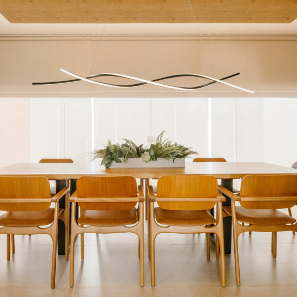 TWIRL BLACK PENDANT 2M