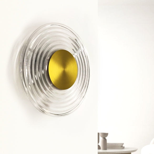 WHIRL WALL LIGHT 200 BRASS