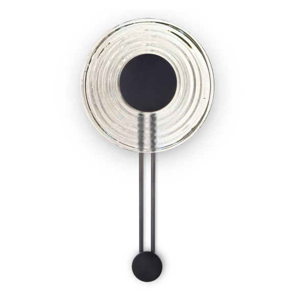 WHIRL TALL WALL LIGHT 280 BLACK