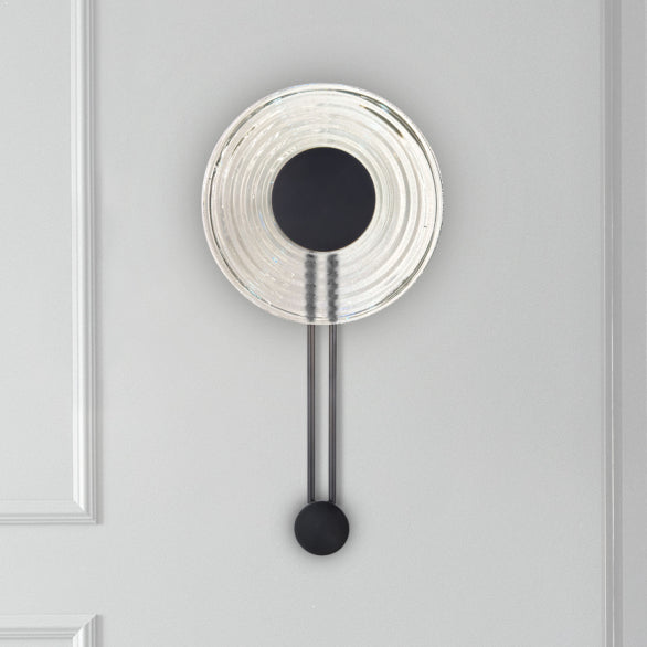 WHIRL TALL WALL LIGHT 280 BLACK