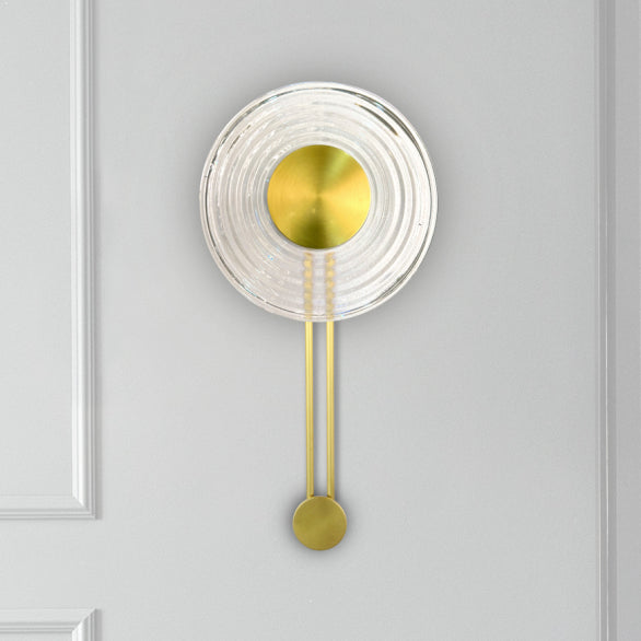 WHIRL WALL LIGHT 280 BRASS