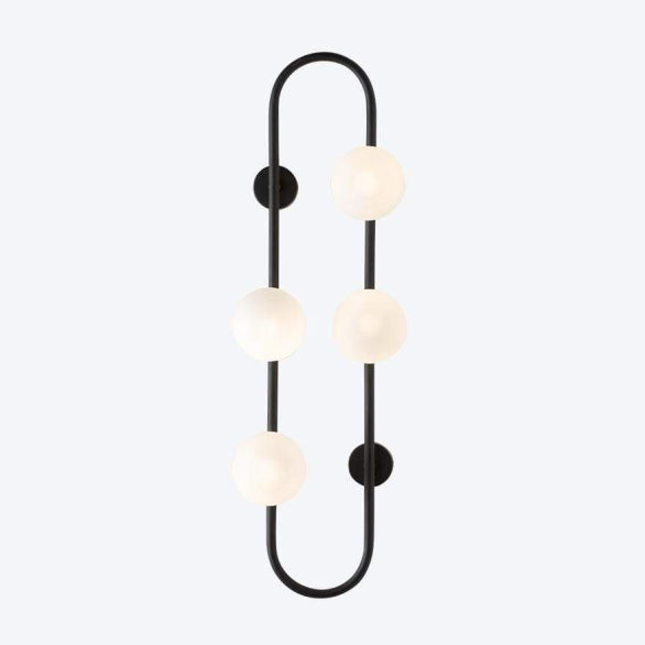 RAIL WALL 4 LIGHT MATTE BLACK