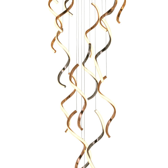 ZIGGY 19LT ROSE GOLD/BLACK PENDANT